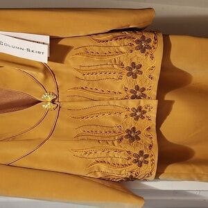 J. Lauren Jacket skirt and blouse suit set